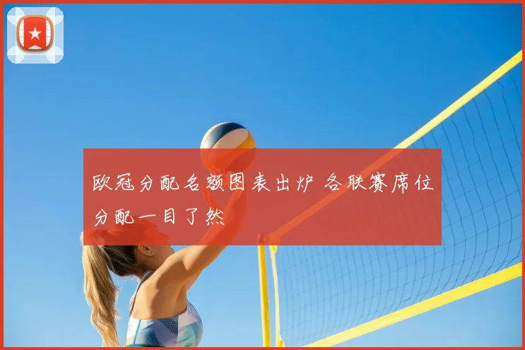 欧冠分配名额图表出炉 各联赛席位分配一目了然